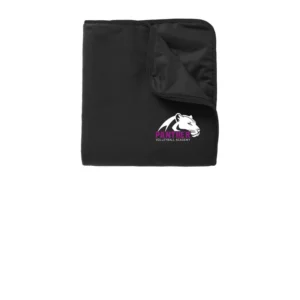 Panther Volleyball Fleece & Poly Travel Blanket