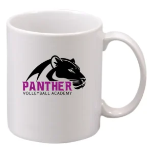 Panther Volleyball Ceramic Mug