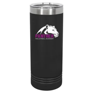 Panther Volleyball Skinny Tumbler