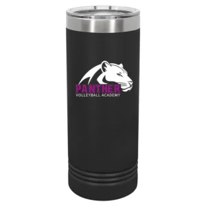 Panther Volleyball Skinny Tumbler