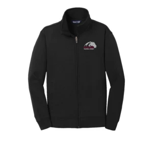 Panther Volleyball Embroidered Youth Full Zip Hoodie