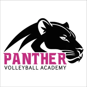 Panther Volleyball Full Color Decal and Magnet